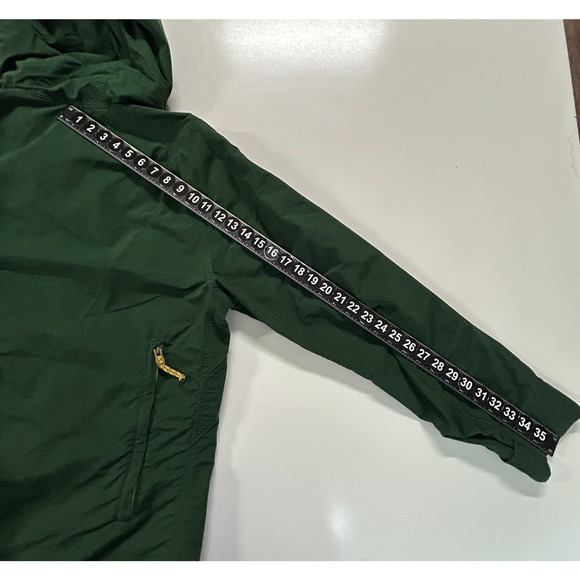 Polo Ralph Lauren Field Coat Parka Mens Large Green Full Zip Snap Plaid Jacket - Picture 8 of 12